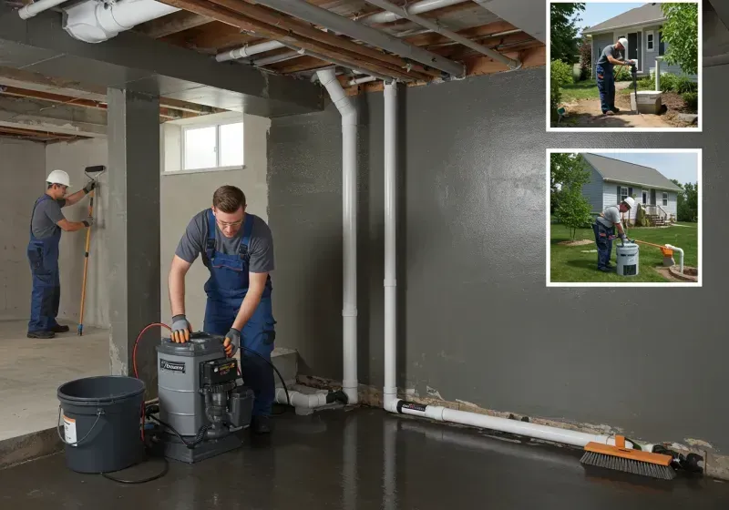 Basement Waterproofing and Flood Prevention process in North Port, FL